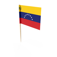 Venezuela Tooth Pick Flag PNG & PSD Images