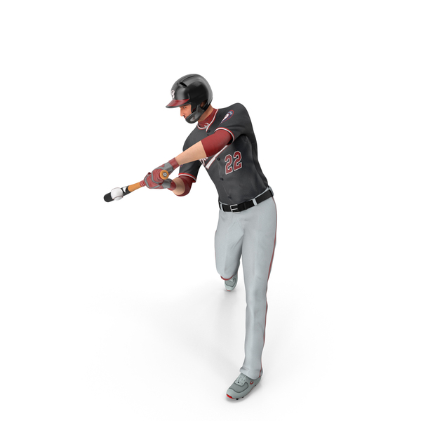 Male Baseball Batter PNG & PSD Images