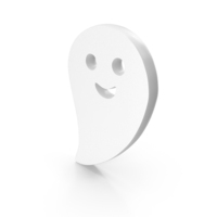 White Ghost Icon PNG & PSD Images