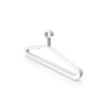 Wardrobe Clothing Hanger Icon White PNG & PSD Images