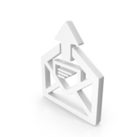 White Upload Mail Icon PNG & PSD Images