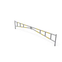 Barrier Gate Double PNG & PSD Images