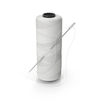 Sewing Thread And Needle PNG & PSD Images