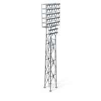 Spotlights Lighting Tower Illuminated PNG & PSD Images