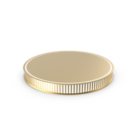 Golden Cylindrical Display Podium One Tier With Front Lighted Panels PNG & PSD Images