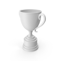 Award Trophy Cup White PNG & PSD Images