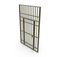 Jail Door Green PNG & PSD Images