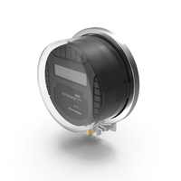 Electric Meter Black PNG & PSD Images