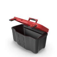 Open Plastic Toolbox PNG & PSD Images