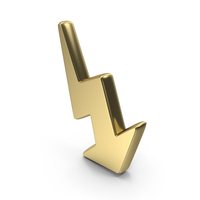 Lightning Arrow Symbol PNG & PSD Images