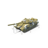 Military Dummy Inflatable Tank PNG & PSD Images