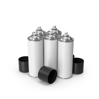 Spray Paint Cans PNG & PSD Images