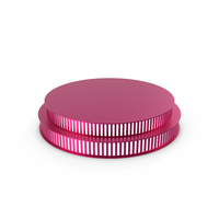 Pink Cylindrical Display Podium PNG & PSD Images