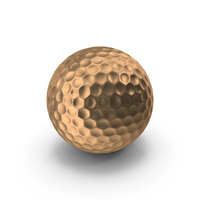 Golf Ball Bronze PNG & PSD Images