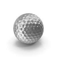 Golf Ball Silver PNG & PSD Images
