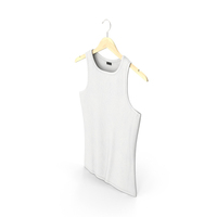 Sleeveless Top on Hanger PNG & PSD Images