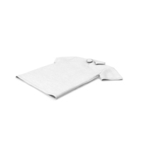 Polo Shirts Male Buttoned White Blank PNG & PSD Images