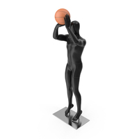 Faceless Mannequin With Basketball PNG & PSD Images