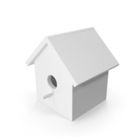 Monochrome Birdhouse PNG & PSD Images