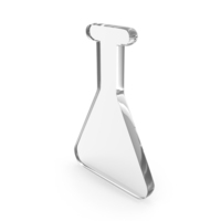 Glass Chemical Flask Icon PNG & PSD Images