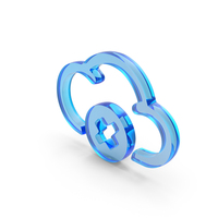Glass Cloud Delete Icon PNG & PSD Images