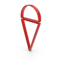 Out Line Ice Cream Cone Icon Glass PNG & PSD Images