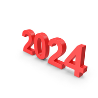 2024 Red PNG & PSD Images