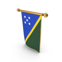 Solomon Country Hanging Flag PNG & PSD Images