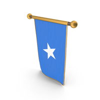 Somalia Country Hanging Flag Design PNG & PSD Images