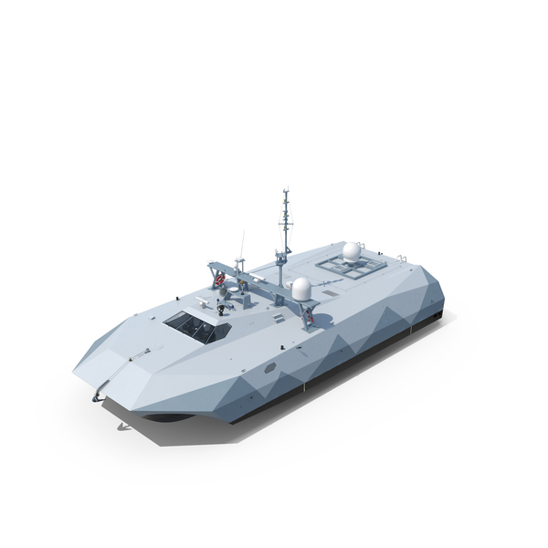 M80 Stiletto Stealth Naval Ship PNG & PSD Images