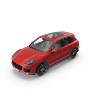 Porsche Cayenne Turbo GT Simple Interior PNG & PSD Images