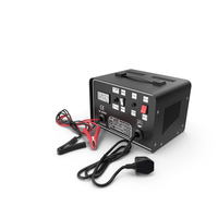Black Portable Car Battery Charger PNG & PSD Images
