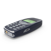 Worn Phone Nokia 3310 Switched On PNG & PSD Images