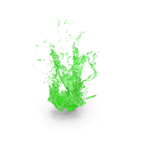 Green Liquid Splash PNG & PSD Images
