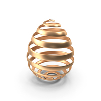 Easter Egg Gold PNG & PSD Images