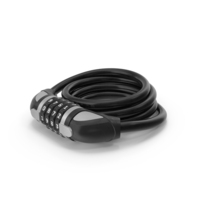 Bicycle Lock Black Close PNG & PSD Images