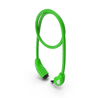 Bicycle Lock Green Open PNG & PSD Images