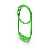 Bicycle Lock Green Close PNG & PSD Images