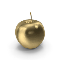 Gold Apple PNG & PSD Images