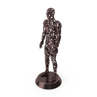 Men Metal Figurine PNG & PSD Images