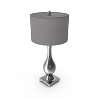Mercury Glass Table Lamp PNG & PSD Images