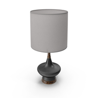 Metal Wood Table Lamp PNG & PSD Images