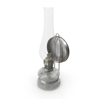 19th Century Desk Gas Lamp PNG & PSD Images