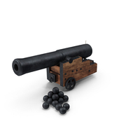 19th Century Cannon PNG & PSD Images