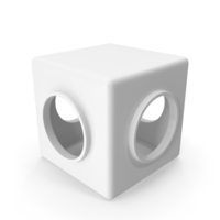 Playground Cube Hall White PNG & PSD Images