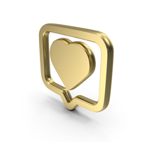 Heart Notification Symbol PNG & PSD Images