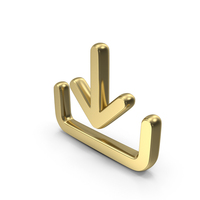 Download Arrow Outline Symbol PNG & PSD Images