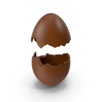 Egg Chocolate Broken PNG & PSD Images