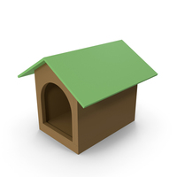 Plastic Dog House Green And Brown PNG & PSD Images