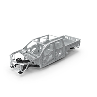 Car Frame Pickup Without Hood PNG & PSD Images